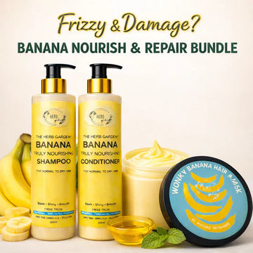 BANANA NOURISH & REPAIR HAIR CARE BUNDLE