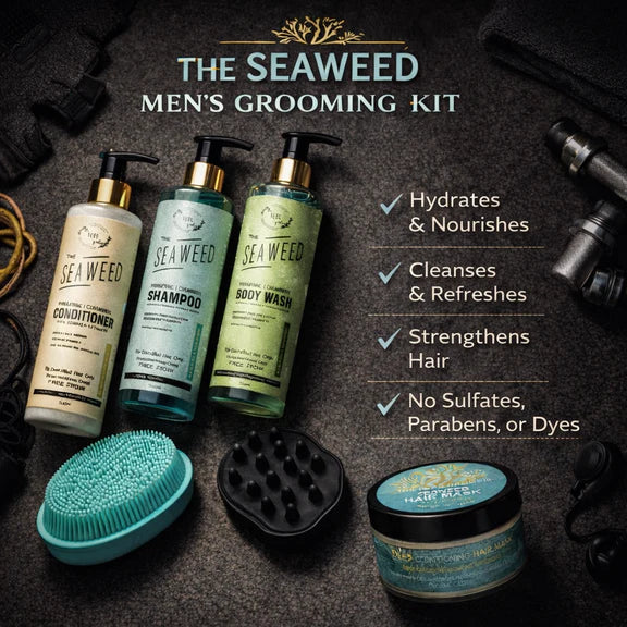 SEAWEED MEN’S GROOMING KIT – FOR GYM