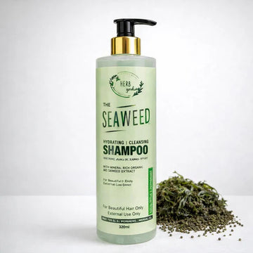 THE HERB GARDEN SEAWEED BALANCING EUCALYPTUS AND PEPPERMINT ARGAN SHAMPOO